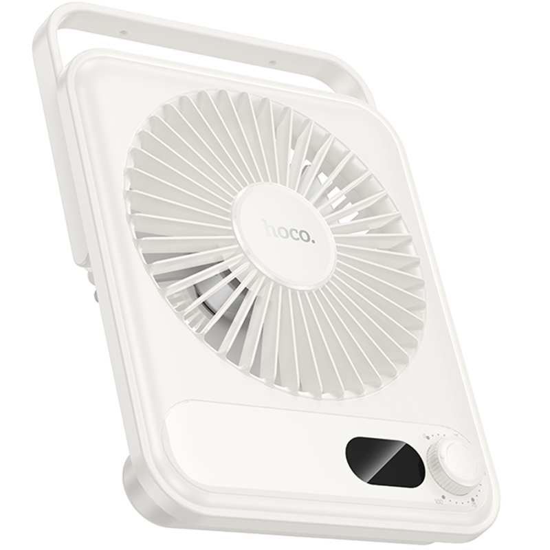 Портативний вентилятор Hoco HX607 handheld folding fan 2000 mAh - Зображення 2
