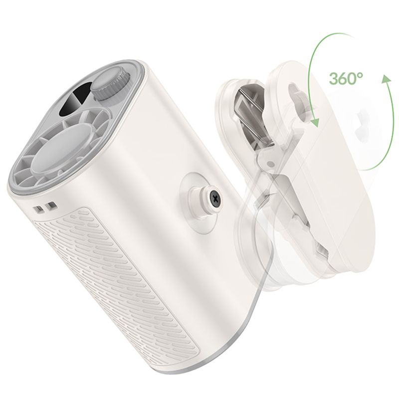 Портативний вентилятор Hoco HX609 handheld folding fan 3600 mAh - Зображення 5