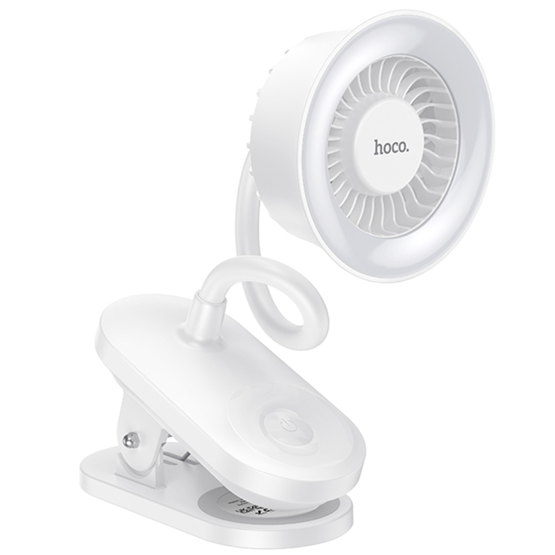 Портативний вентилятор Hoco HX610 handheld folding fan 1800 mAh - Зображення 3