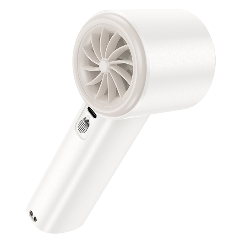 Портативний вентилятор Hoco HX64 Hurricane high speed handheld fan 3600 mAh - Зображення 3
