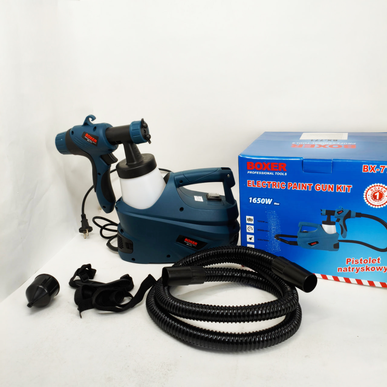 Електричний краскопульт Boxer BX-771 1650 Вт для стін - Зображення 5