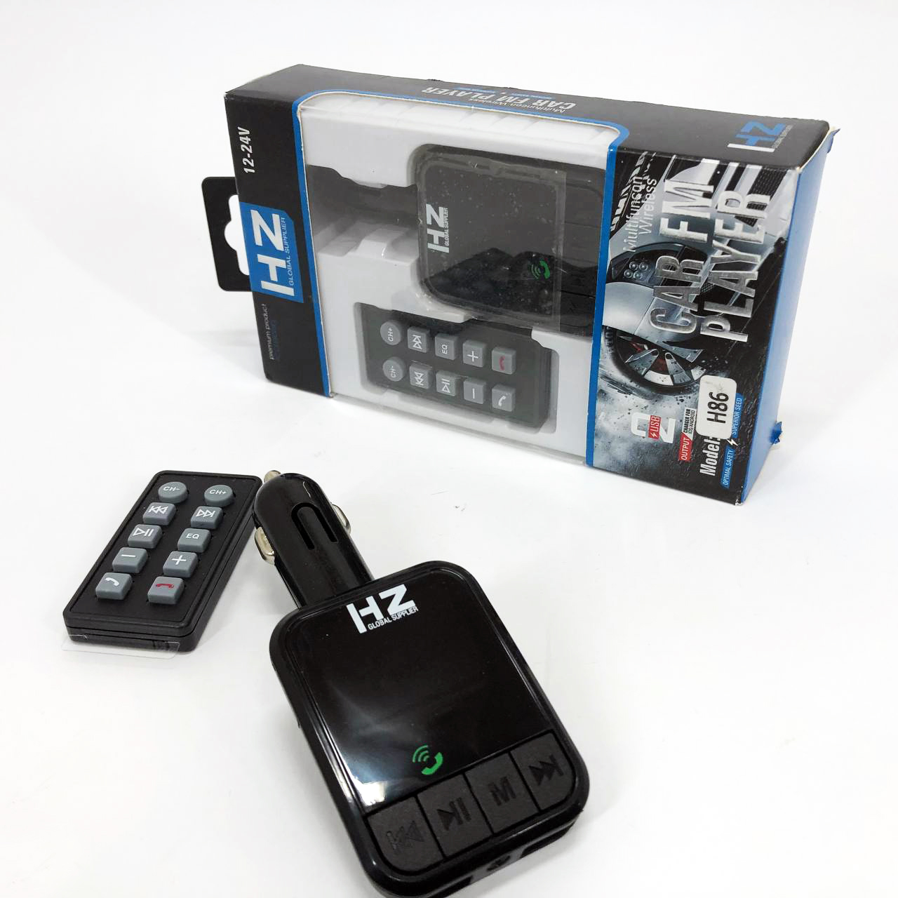 ФМ-трансмітер H86BT Bluetooth для машини - Зображення 3