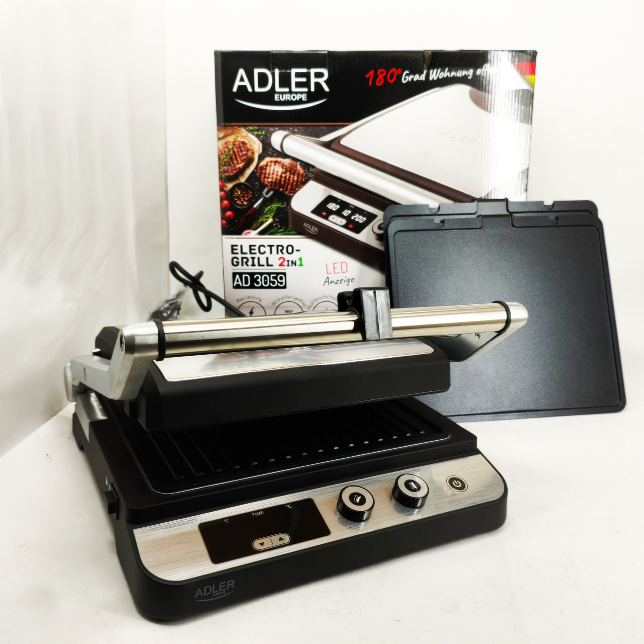 Контактний гриль Adler AD 3059 - Зображення 6