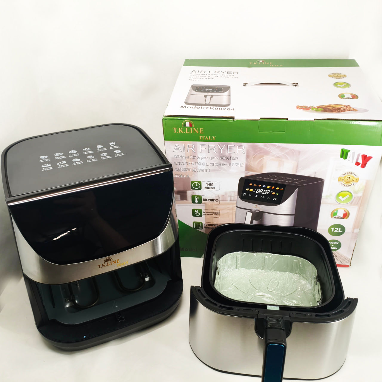 Аерофритюрниця T.K.Line ТК00264 12 л 4200 Вт - Зображення 5