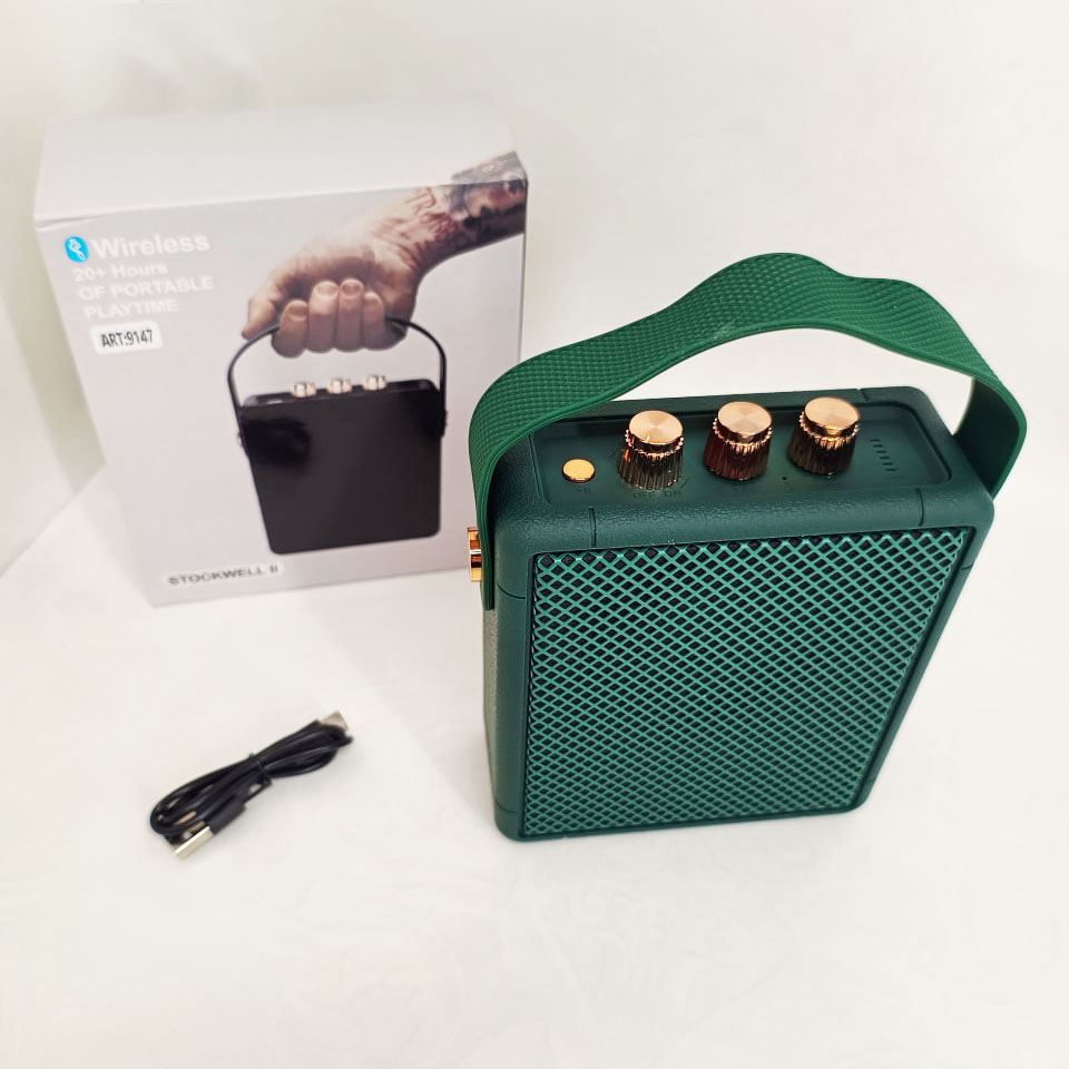 Портативна колонка Marshall STOCKWELL BT W2 зелена - Зображення 5