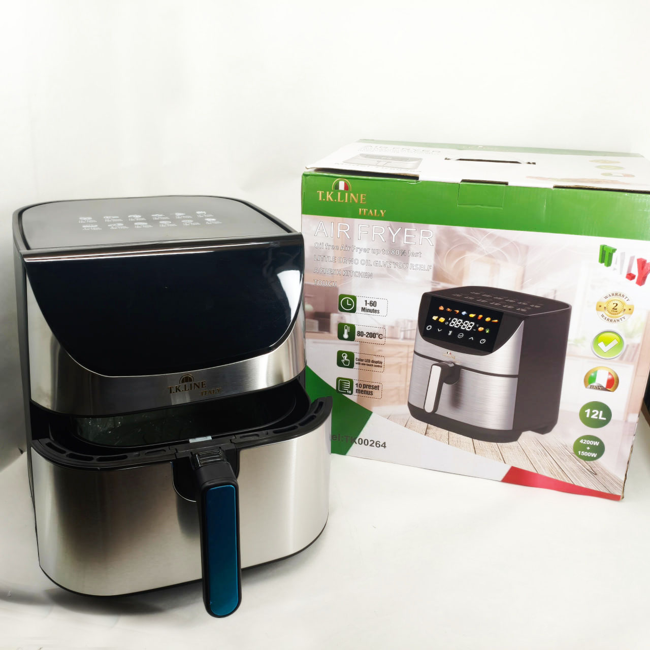 Аерофритюрниця T.K.Line ТК00264 12 л 4200 Вт - Зображення 3