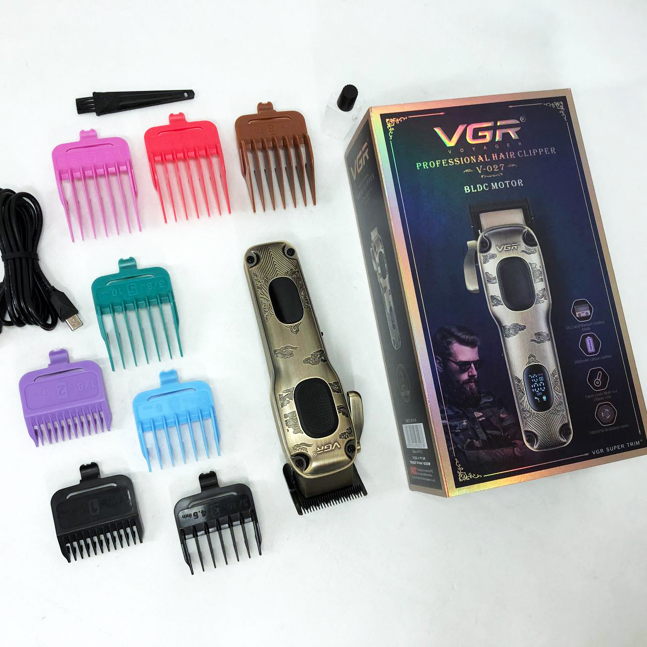 Акумуляторна машинка для стрижки VGR V-027 - Зображення 5