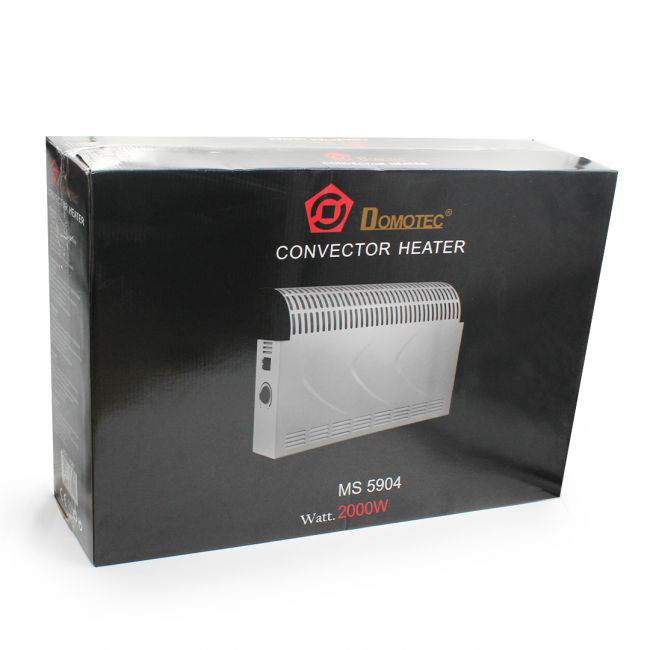 Електричний конвектор Domotec MS-5904 з терморегулятором до 2000 Вт - Зображення 4