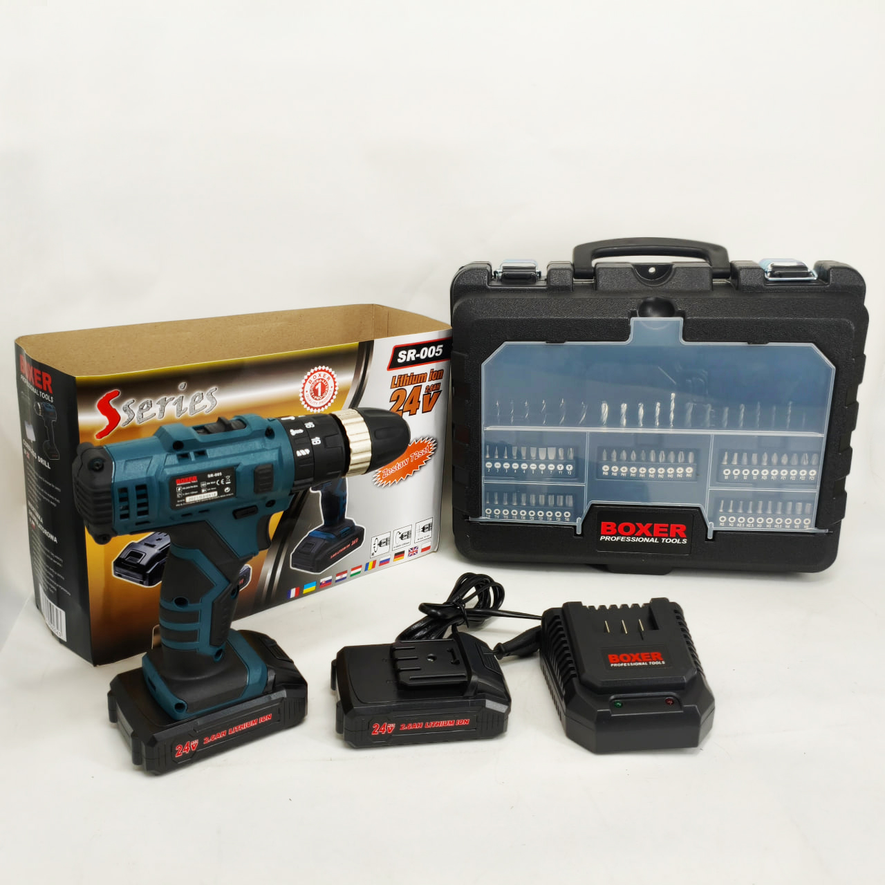 Портативний шуруповерт Boxer SR-005 24 В - Зображення 2