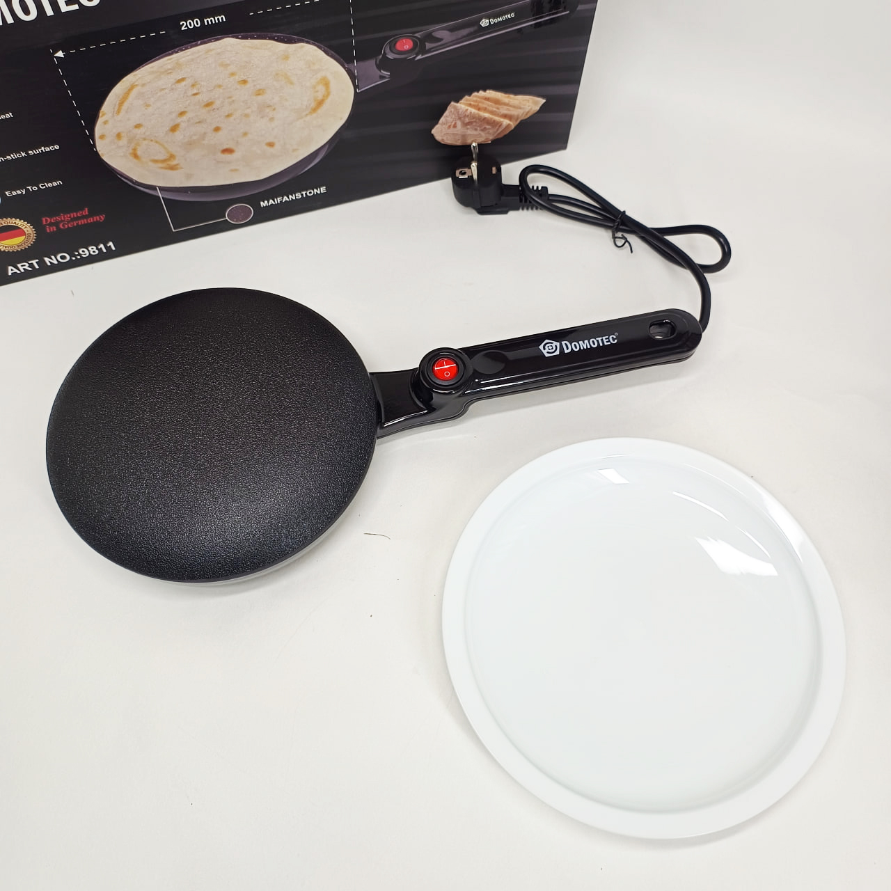 Електрична млинець Domotec MS-5209B - Зображення 3