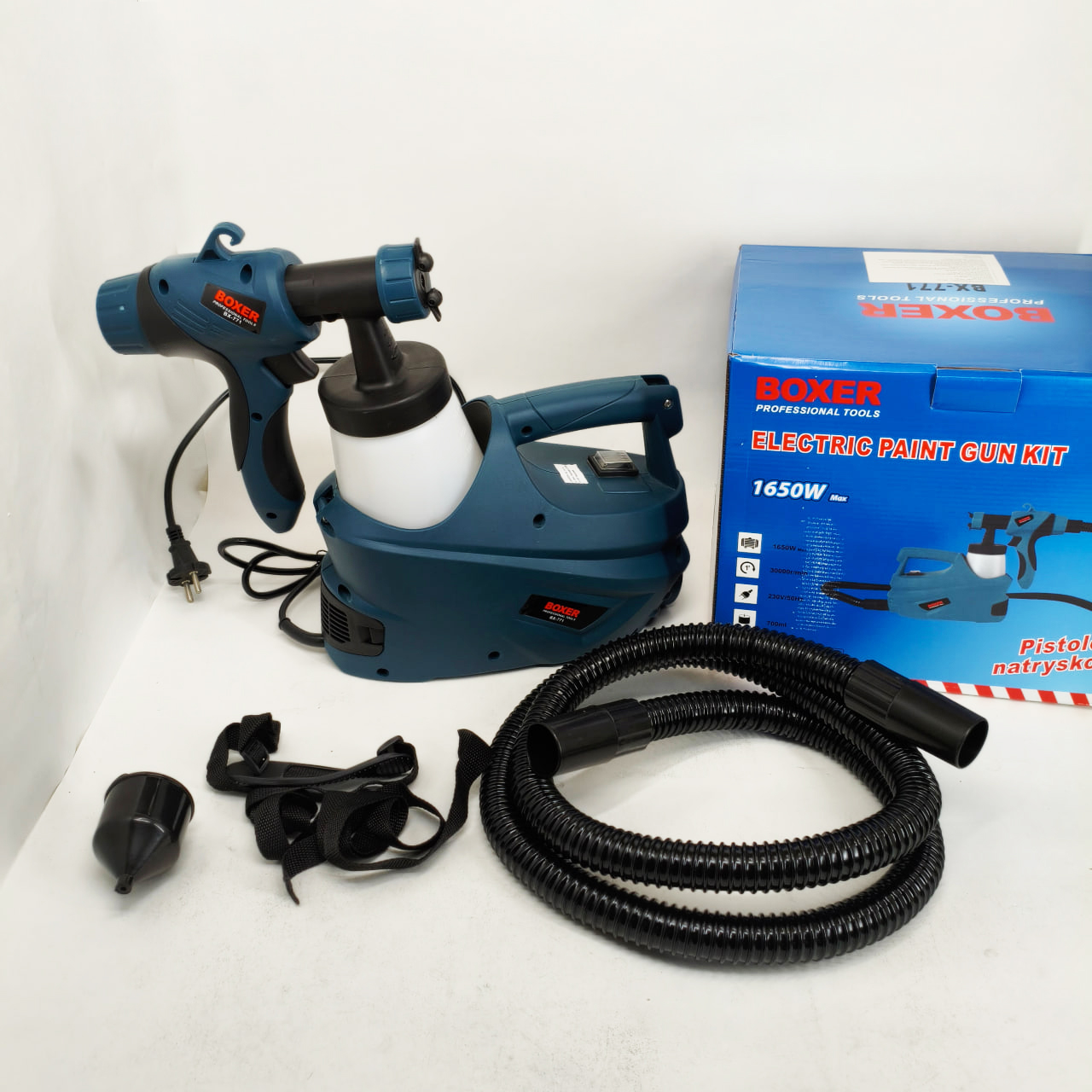 Електричний краскопульт Boxer BX-771 1650 Вт для стін - Зображення 3