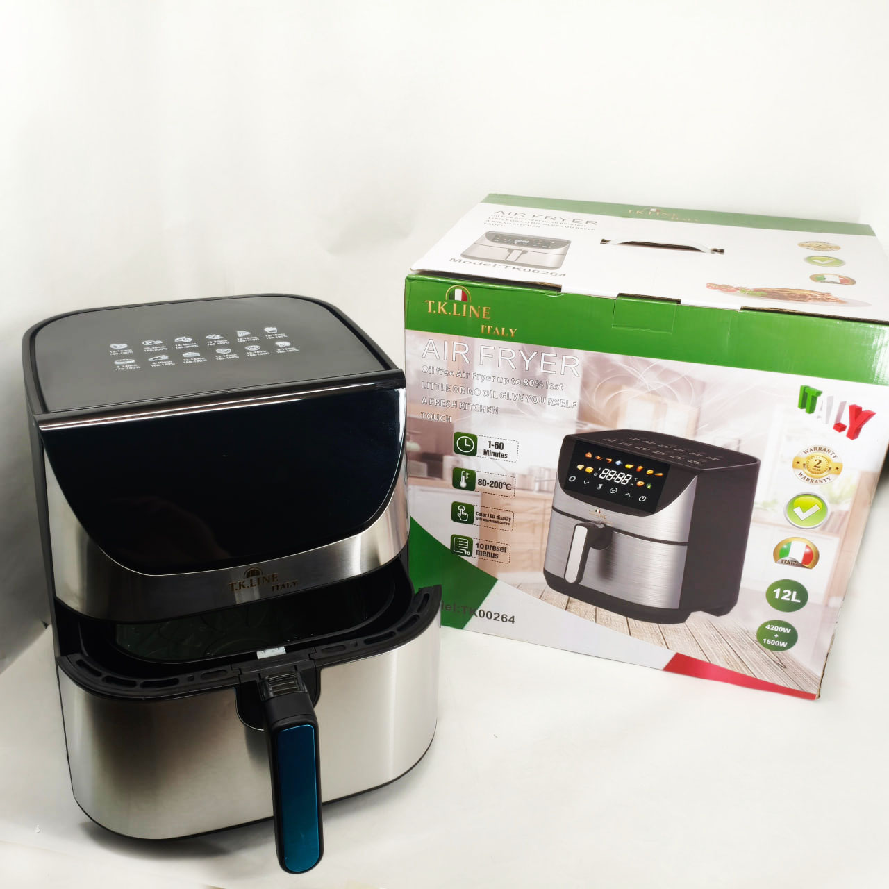 Аерофритюрниця T.K.Line ТК00264 12 л 4200 Вт
