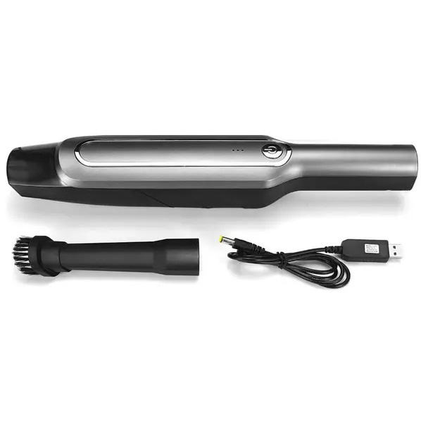 Пилосос Car vacuum cleaner бездротовий для автомобіля чорного колору - Зображення 4