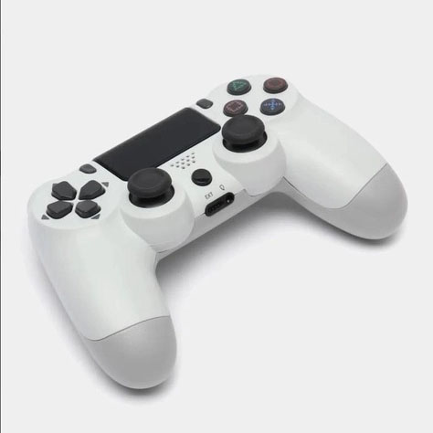 Джойстик DOUBLESHOCK для PS4 бездротовий акумуляторний геймпад PS4/PC білий - Зображення 5
