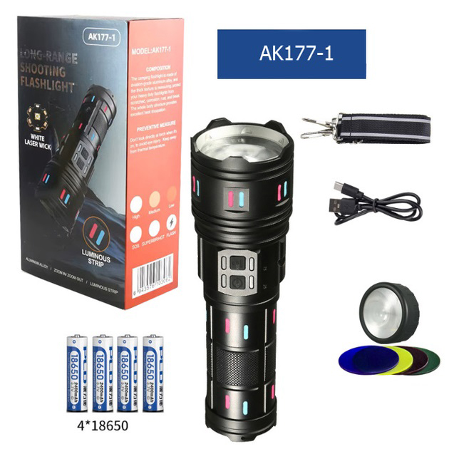 Фонарь AK177-1 PM60-TG 4×18650 - Зображення 2