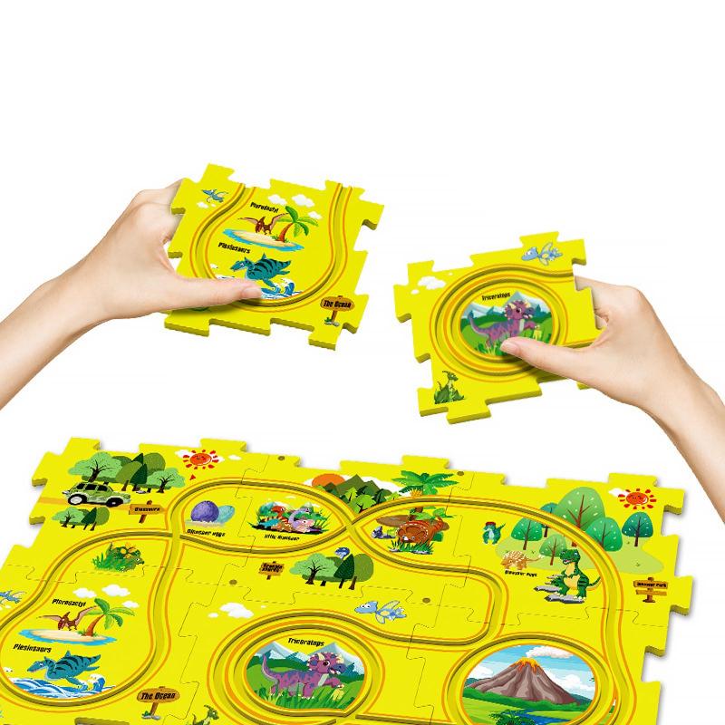 Розвиваюча іграшка-пазл SHT 1103A Dinosaur Park (25pcs) - Зображення 2