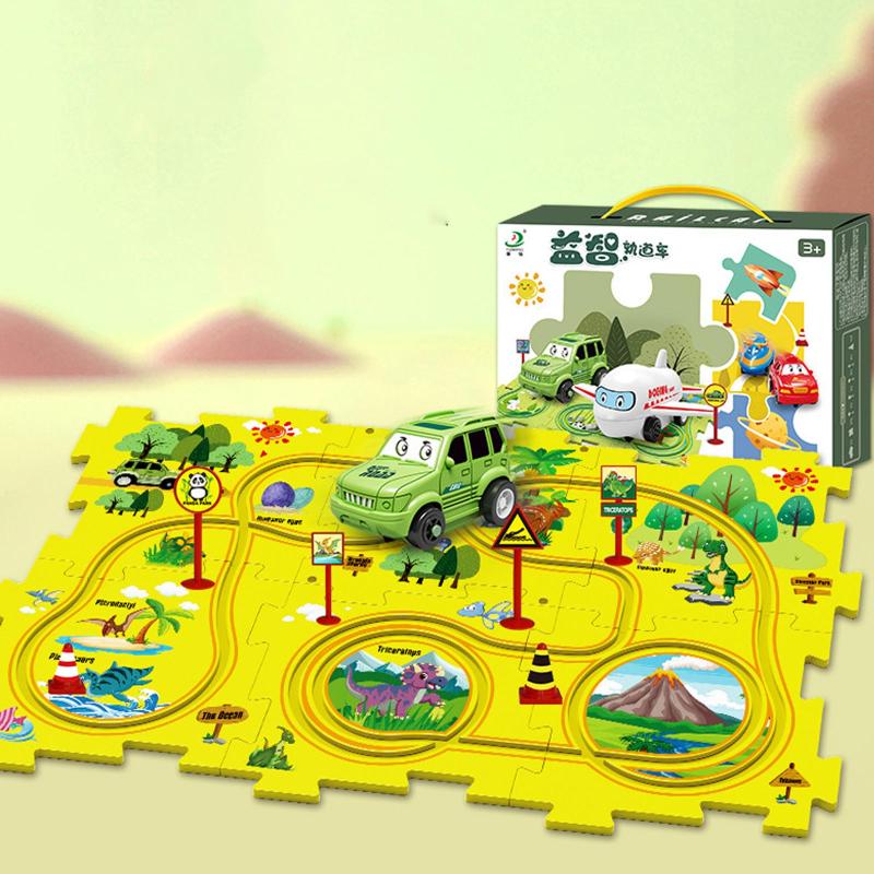 Розвиваюча іграшка-пазл SHT 1103A Dinosaur Park (25pcs) - Зображення 3