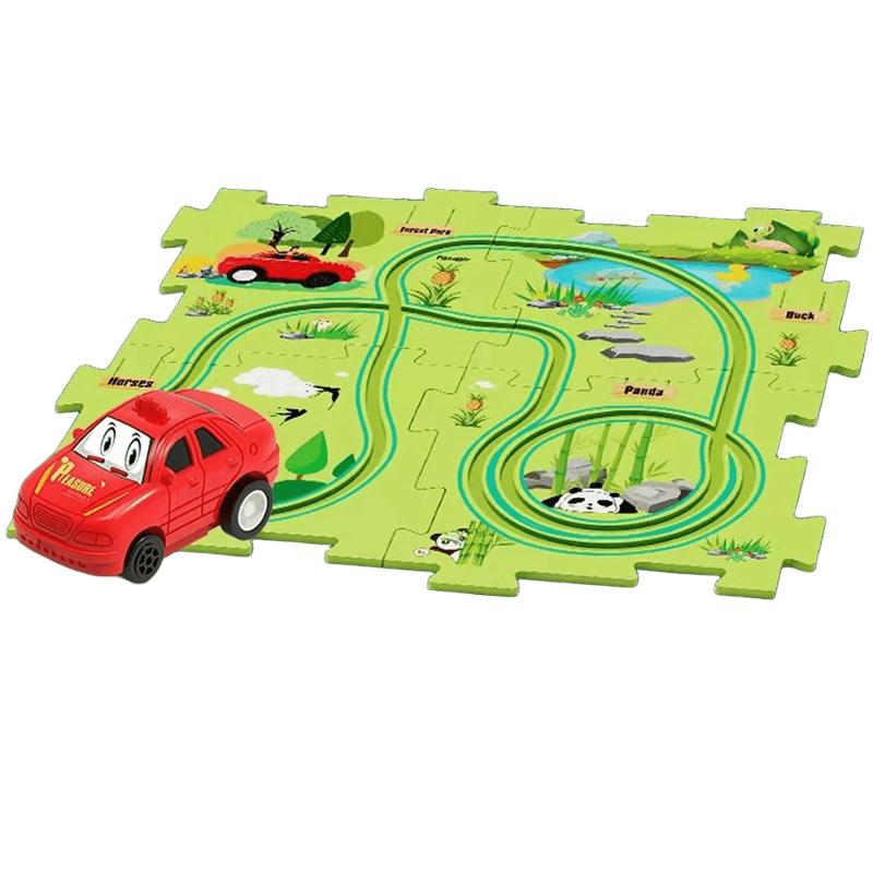 Розвиваюча іграшка-пазл SHT 1103B Forest Park (25pcs) - Зображення 2