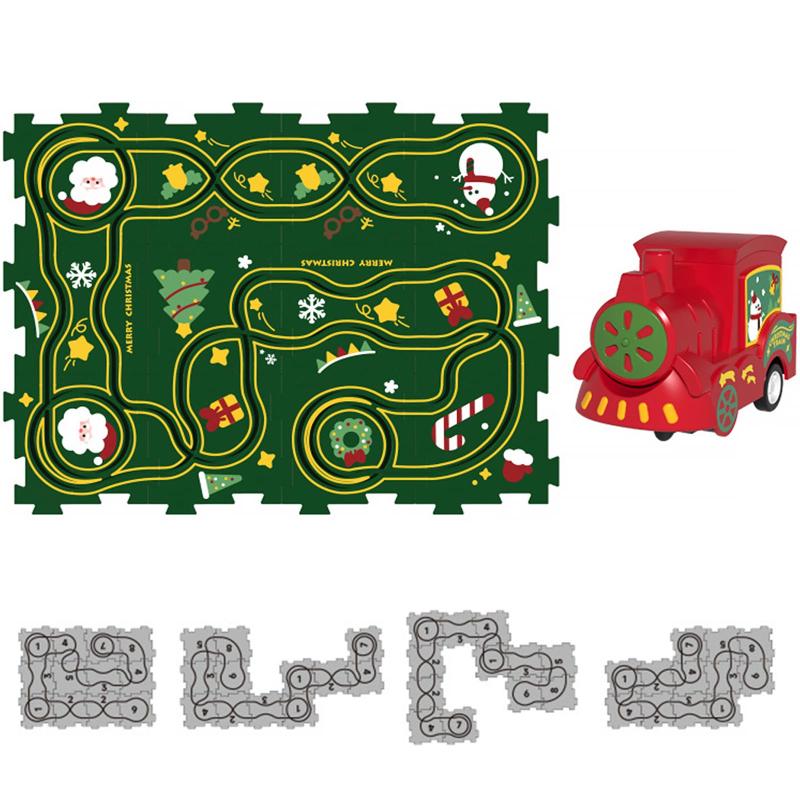 Розвиваюча іграшка-пазл SHT XDL588-19 Merry Christmas (13pcs) - Зображення 2