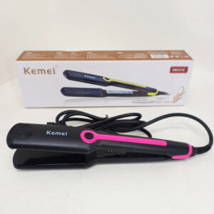 Щипці KEMEI KM-2116 для гофрування волосся 45 Вт Pink
