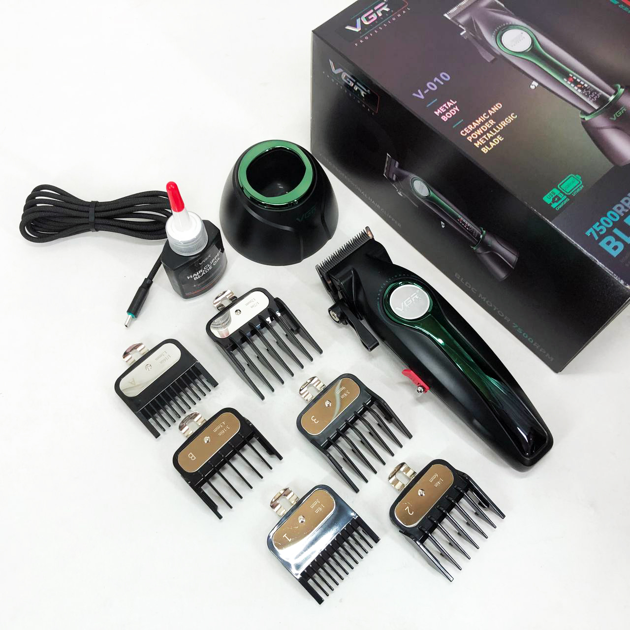 Машинка для стрижки VGR V-010 Professional Metal - Зображення 2