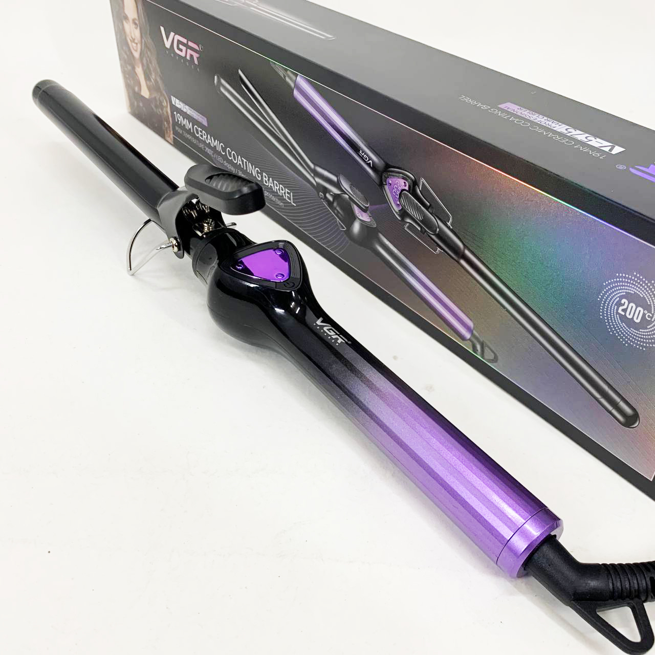 Плойка для волосся VGR V-575 PURPLE