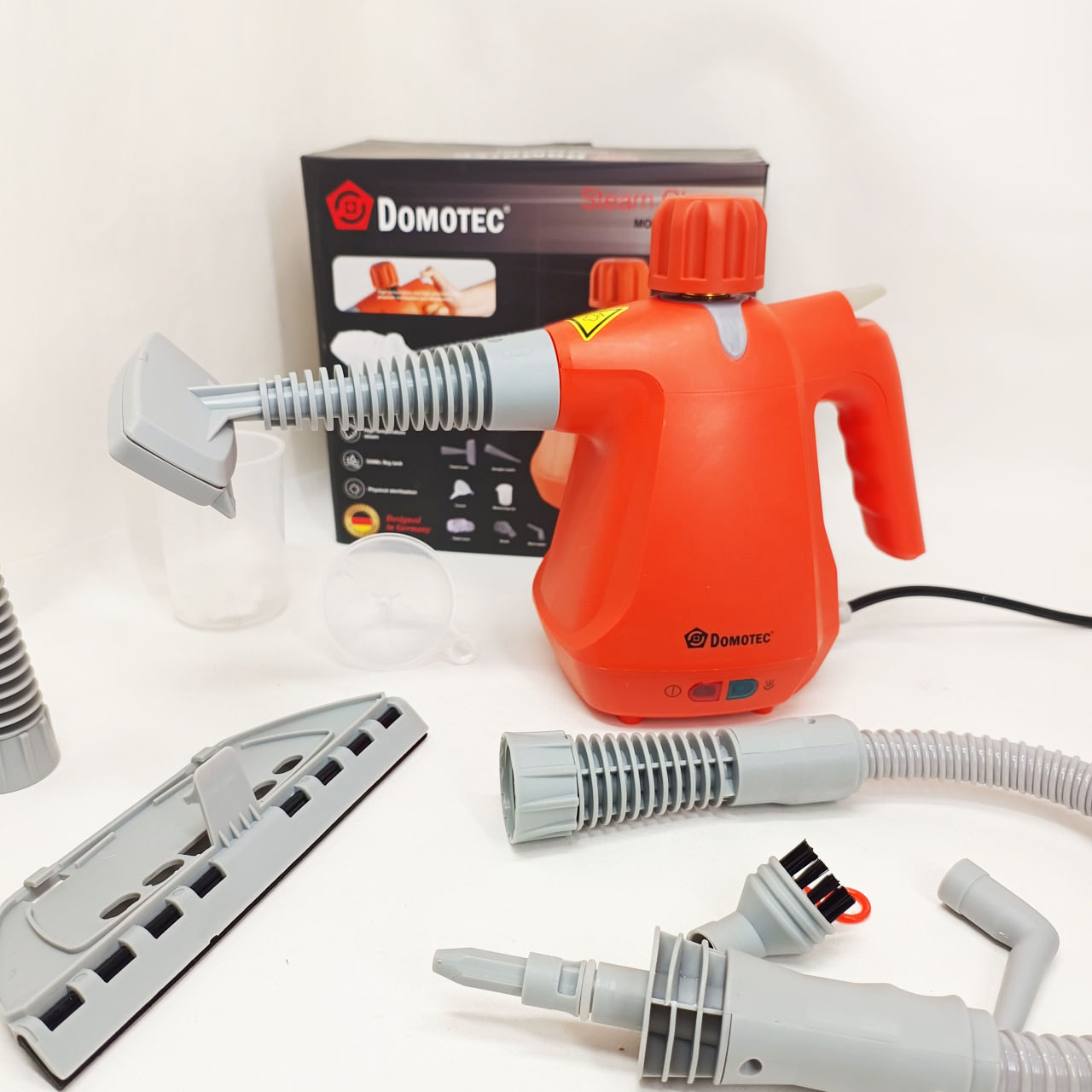 Пароочисник Domotec MS-1372 1000 Вт з резервуаром 350 мл - Зображення 5