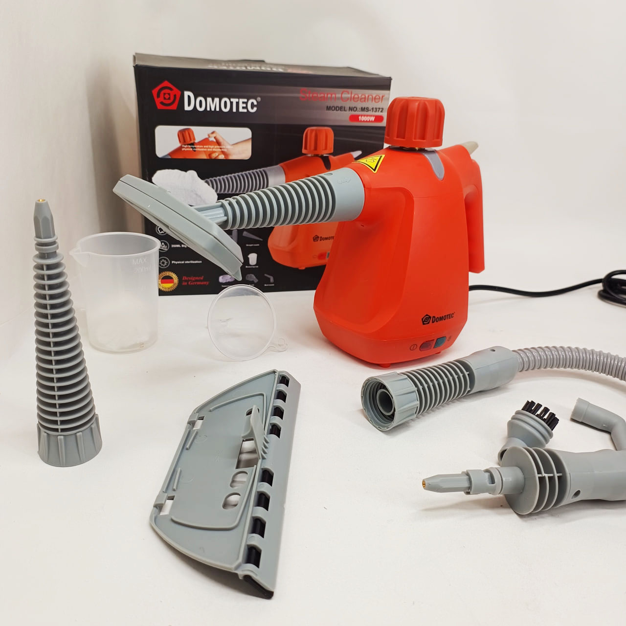 Пароочисник Domotec MS-1372 1000 Вт з резервуаром 350 мл - Зображення 6