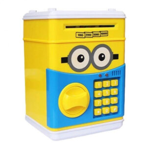 Дитяча скарбничка-сейф UKC електронна Minion з кодовим замком Міньйон