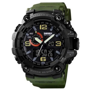 Наручні годинники SKMEI 1520AG Army Green чоловічі зелені