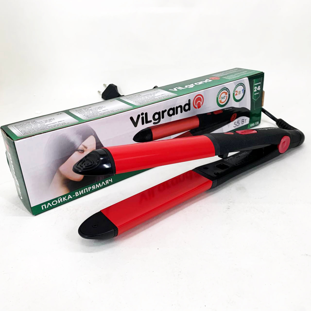 Щипці для волосся ViLgrand VHS-120 - Зображення 5
