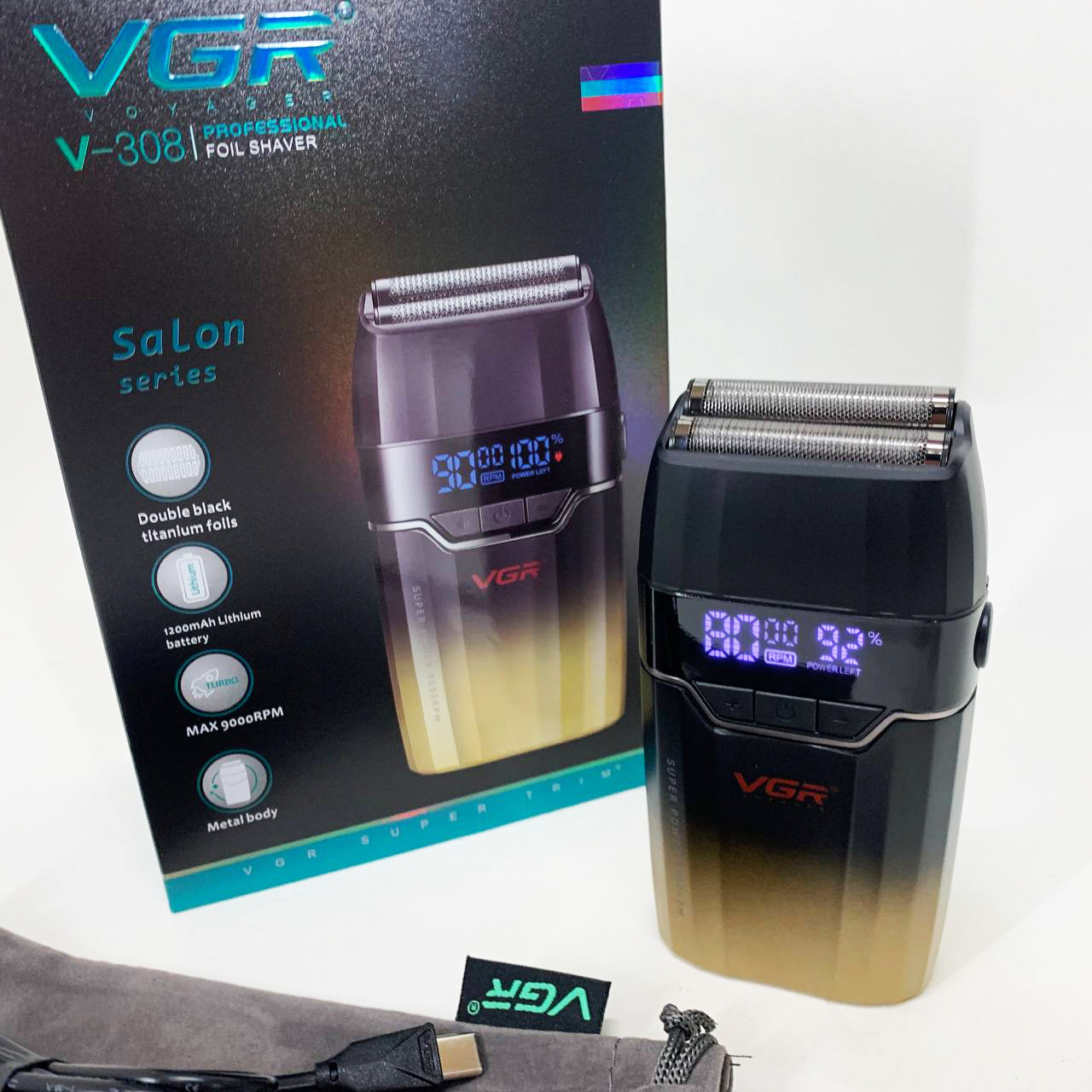 Електробритва VGR V-308 GOLD шейвер - Зображення 4
