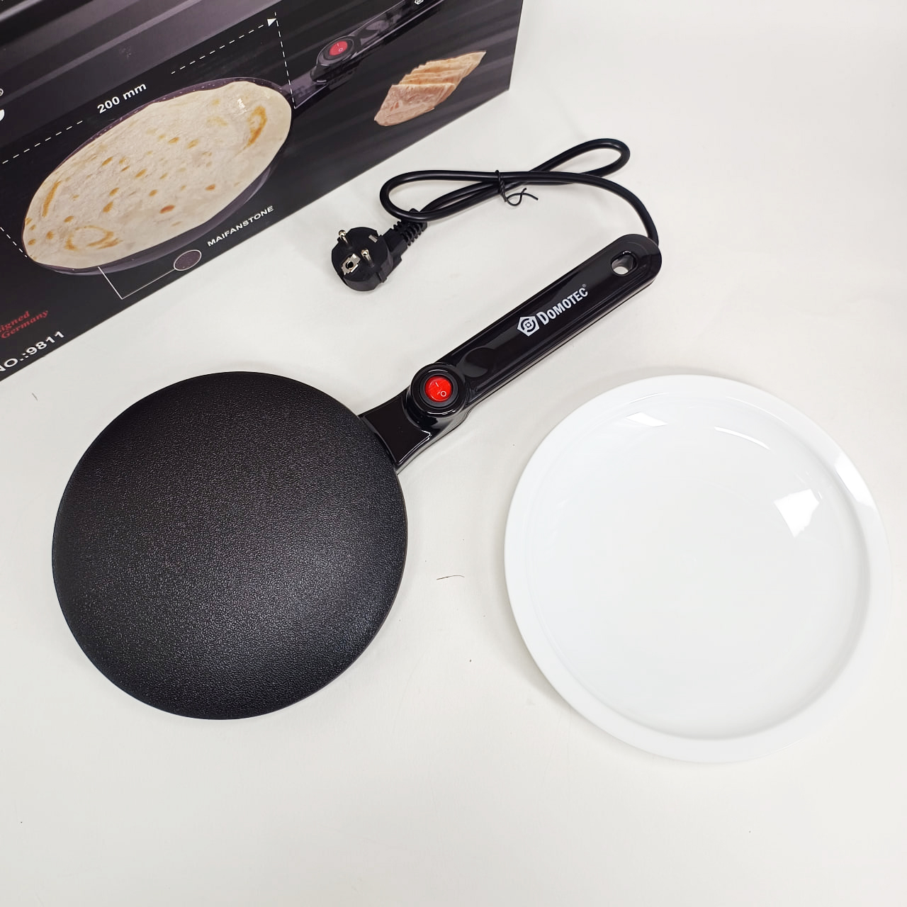 Електрична млинець Domotec MS-5209B - Зображення 5