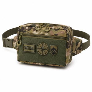 Сумка-бананка Multicam Cordura для патчів і шевронів 25×17×7 см