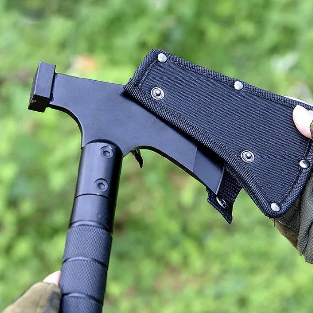 Сокира тактична, набір для виживання 9в1 VT36 туристичний - Зображення 6
