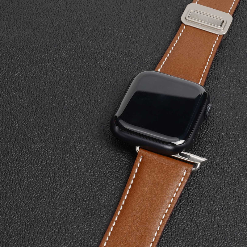 Ремінець Dux Ducis Genuine Leather для Apple Watch 42(ser.1-3)/44/45/46/49mm - Зображення 3