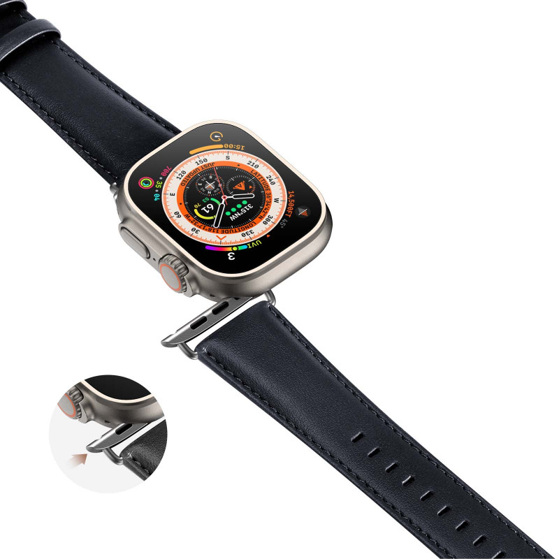 Ремінець Dux Ducis Leather Strap Classic для Apple Watch 38/40/41/42mm(ser.10) - Зображення 3