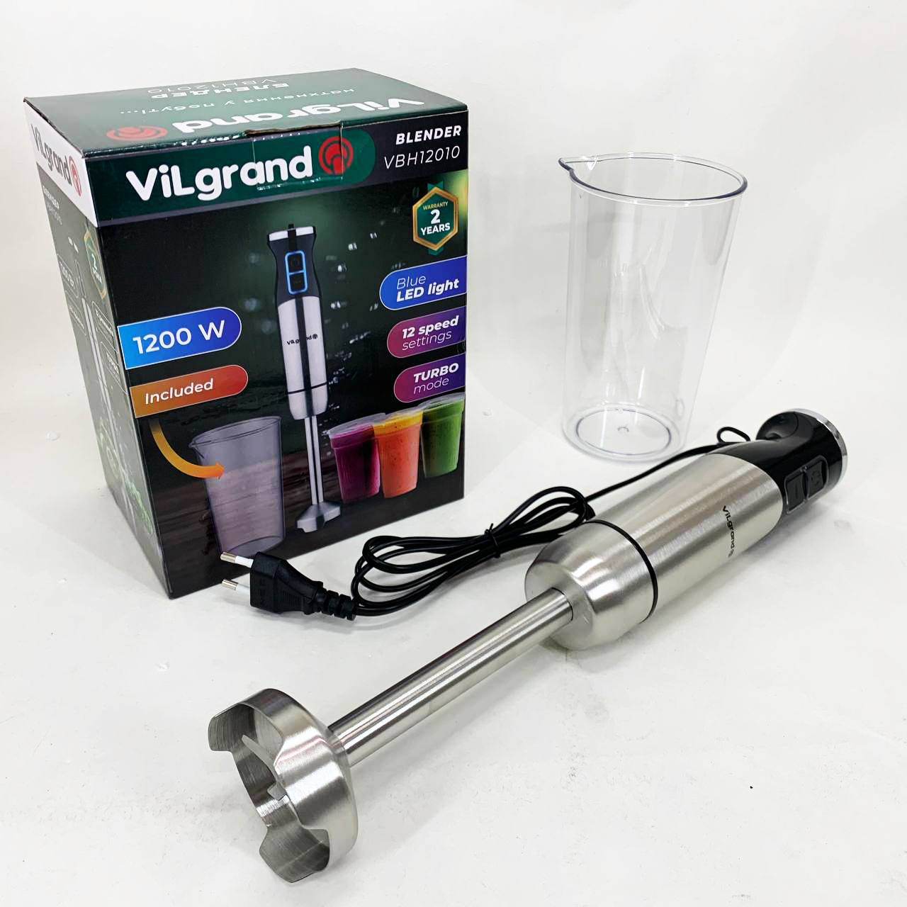 Занурювальний блендер VILGRAND VBH12010 - Зображення 5