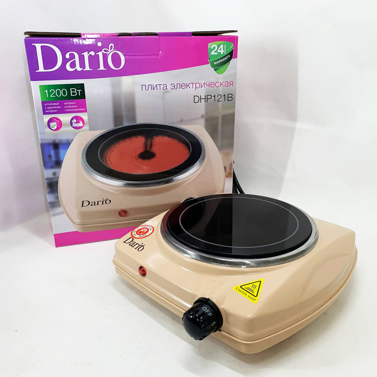 Настільна електрична плита Dario DHP121B