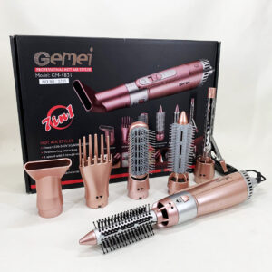 Щипці фен для волосся мультистайлер GEMEI GM-4831 7в1 потужні
