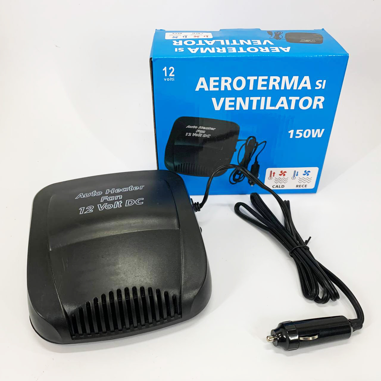 Автомобільна Дуйка CAR FAN CF-702 - Портативний автомобільний обігрівач салону від прикурювача, автодуйка - Зображення 2