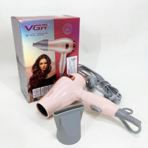 Фен для волосся дорожній VGR V-432 PINK 2 режиму рожевий