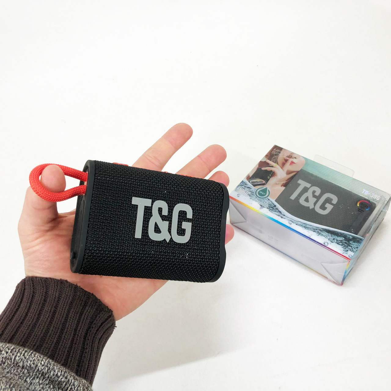 Bluetooth-колонка TG396 чорного кольору - Зображення 4