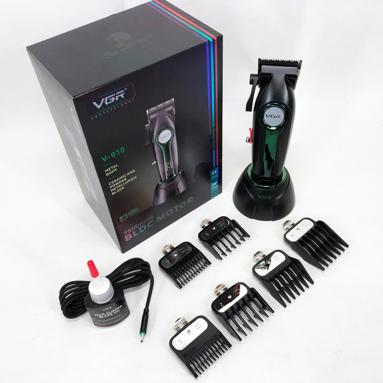 Машинка для стрижки VGR V-010 Professional Metal - Зображення 3