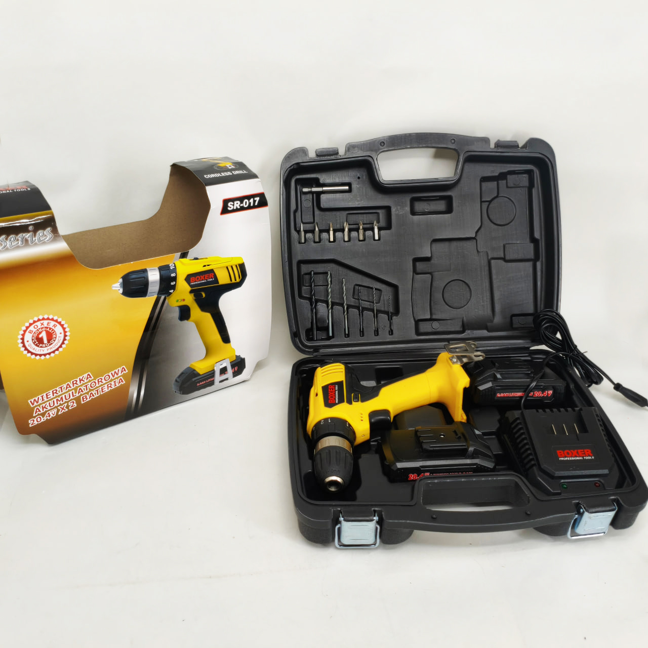 Портативний шуруповерт Boxer SR-017 20 В - Зображення 4