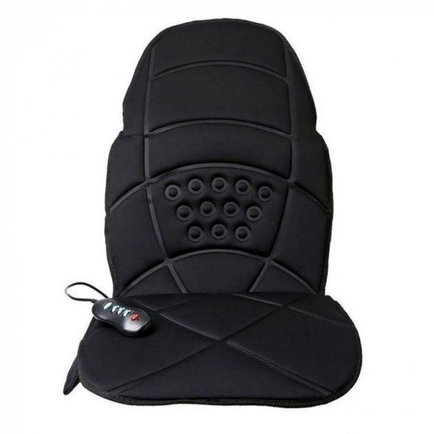 Масажна накидка на крісло CUSHION HL-889 з підігрівом та пультом управління - Зображення 2