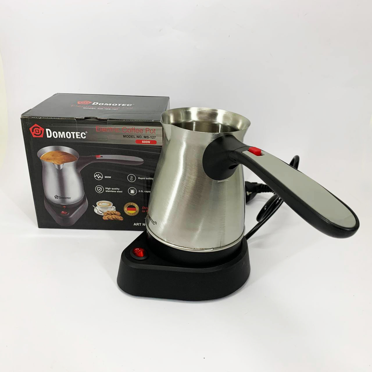 Електротурка Domotec MS-127 0,5 л для кави - Зображення 5