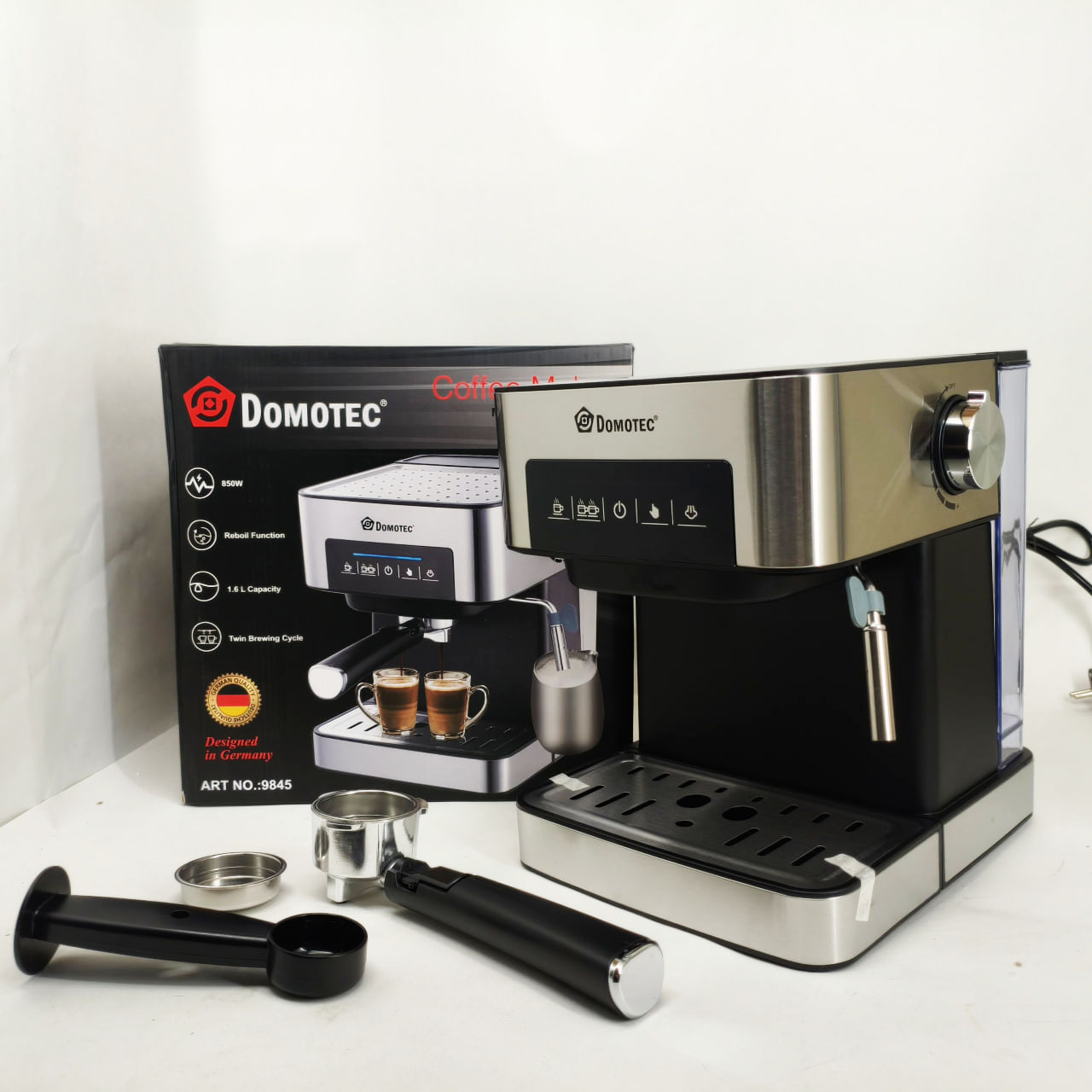 Кавоварка Domotec MS-136 1,6 л 850 Вт 15 Бар - Зображення 6