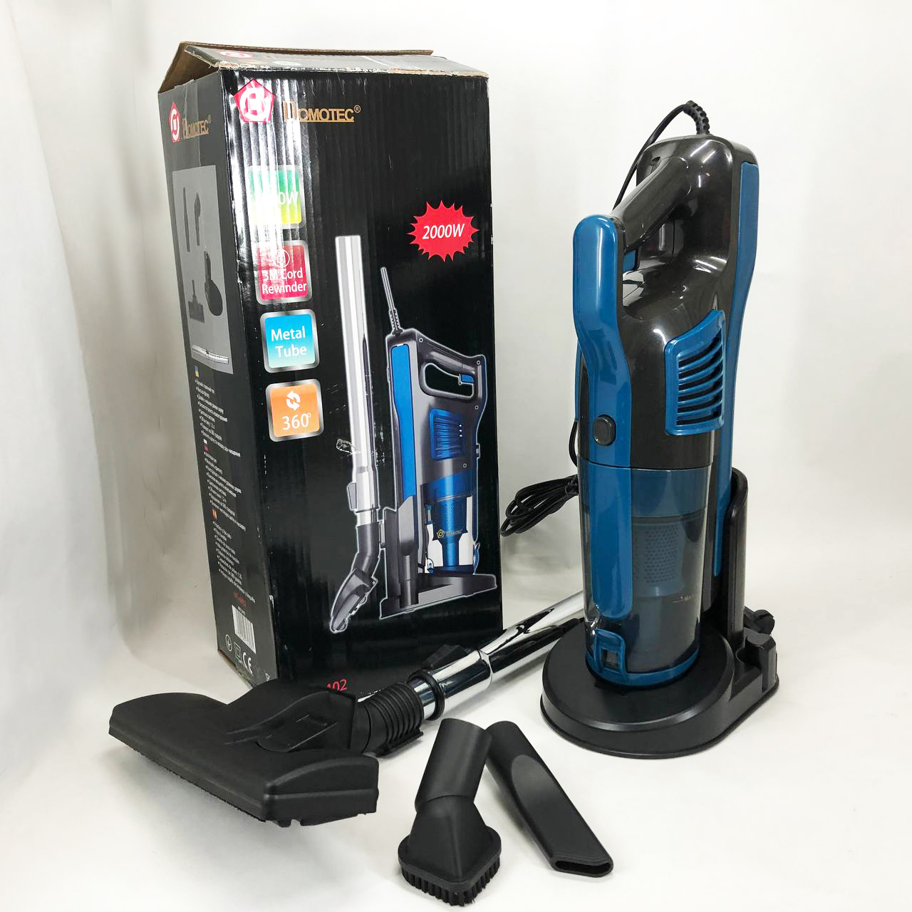 Ручний колбовий пилосос без мішка Domotec MS-4402 220 В - Зображення 5