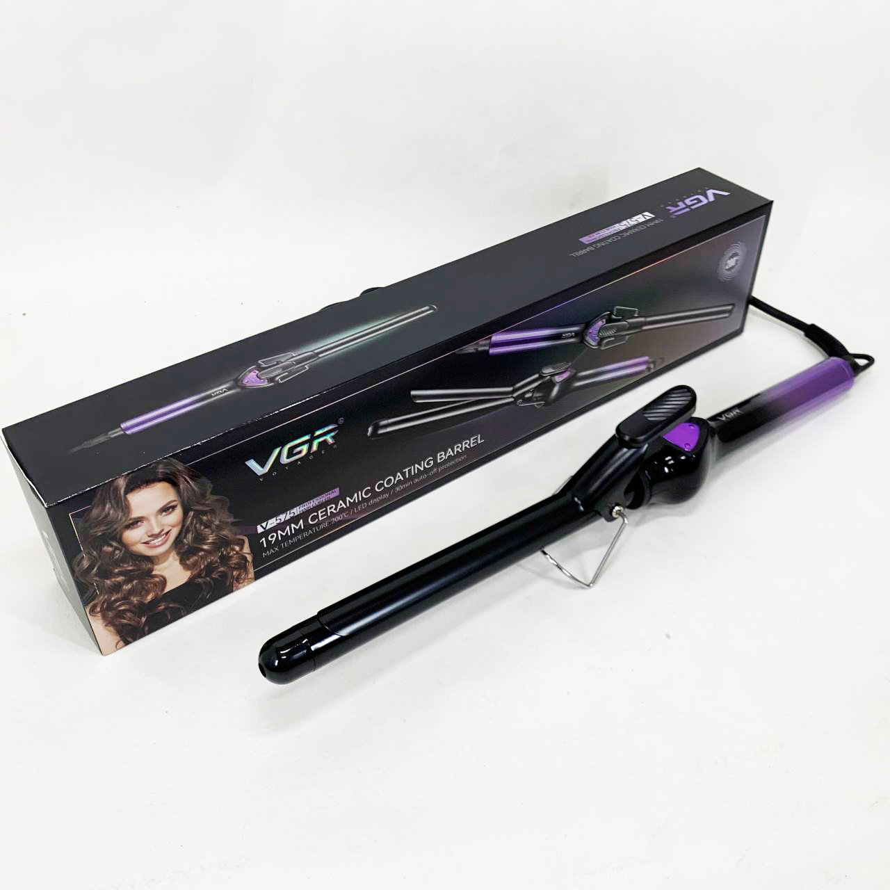 Плойка для волосся VGR V-575 PURPLE - Зображення 3